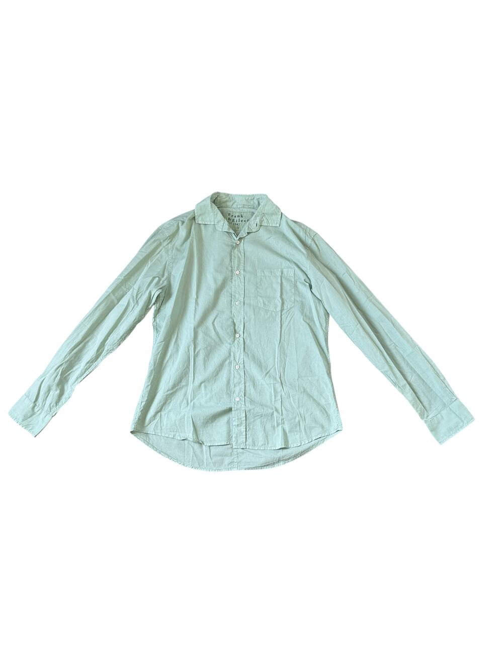 Frank & Eileen Luke Shirt Mint Green Unisex
